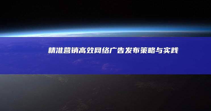 精准营销：高效网络广告发布策略与实践